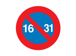 E7 verkeersbord SB250 700 mm klasse 1