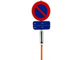 E1 parkeerverbod SB250 Xb beneden ALU gemonteerd