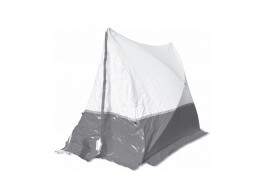 Werktent 180 TE schuin dak grijs