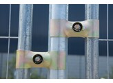 Bouwhek klem 42   60 mm high security