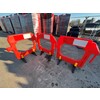 Gate barrier 1M oranje
