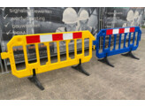 Gate barrier geel