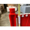Schaarhek kunststof 3500 mm rood wit