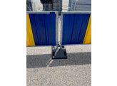 Stadshek 2060 x 1070 mm blauw geel