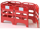 Utility barrier oranje