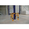 Paal beschermbeugel 65  H  x 60 x 60 cm GZ voetplaat