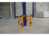 Paal beschermbeugel 65  H  x 60 x 60 cm GZ voetplaat