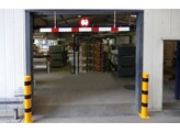 Hoogtebeperking alu profiel 3000 mm wit rood
