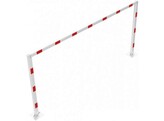 Hoogtebeperking 5 x 2 3 m  H  wit rood C29 voetplaat