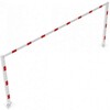 Hoogtebeperking 6 x 2 3 m  H  wit rood C29 voetplaat