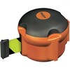 Skipper XS oranje met rood wit lint