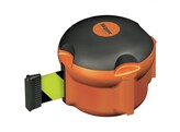 Skipper XS oranje met rood wit lint