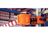 Skipper XS oranje met rood wit lint