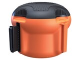 Skipper XS oranje met rood wit lint