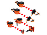 Skipper XS oranje met rood wit lint