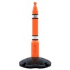 Skipper palenset 9 m oranje met rood wit lint