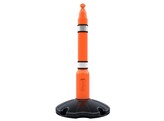Skipper palenset 9 m oranje met rood wit lint