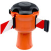 Skipper palenset 9 m oranje met rood wit lint