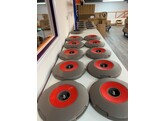 Skipper Q afzetpaal met rood lint