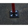 Voetplaat voor Kickback plooibaken PRO Quick Release excl. sleutel