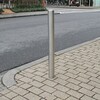 Stootpaal rond 76 x 1200 mm RVS betonneren