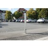 Stootpaal rond 76 x 900 mm RVS wegneembaar