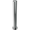 Stootpaal rond 102 x 900 mm RVS voetplaat