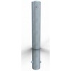 Paal rond 152 x 1500 mm galva om in te betonneren