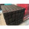 Diamantkoppaal zwart 1400 mm r/w bandjes