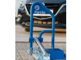 Parklio automatische parkeerbeugel op zonne energie en app bediening