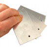 Aluminium reflector 70 x 110 mm oranje