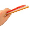 Kunststof reflector 40 x 180 mm rood CE markering