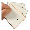 Kunststof reflector 80 x 120 mm rood CE markering