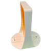 PVC separator reflector 85 x 150 mm oranje wit
