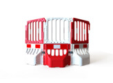 Buddha water separator wit   rood