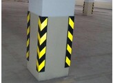 Hoekbeschermer rubber 100 x 800 mm