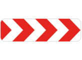 Ic1 1300 x 300 mm STICKER klasse 3