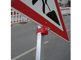 Beugelklem PVC voor platte plaat
