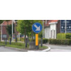 Reflecterende koker T3 paal 76 mm