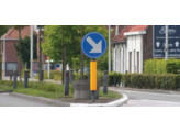 Reflecterende koker T3 paal 76 mm