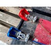 Batterijborn quick release rood positief