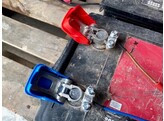 Batterijborn quick release rood positief