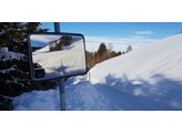 800 x 600 mm spiegel VEL600 RVS met RVS kader 0 tot 15 m