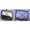 800 x 600 mm verkeersspiegel VBB600 RVS -20 C met ABS kader 0 tot 15 m