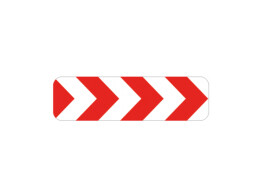 Ic1 1300 x 300 mm STICKER klasse 3