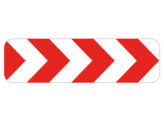 Ic1 1300 x 300 mm STICKER klasse 3