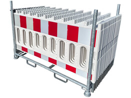 Opslagbok met 20 x Thor barriers samengesteld