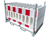 Opslagbok met 20 x Thor barriers samengesteld