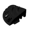 Toegangshelling 350 x 120 mm eindstuk links