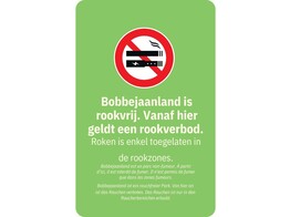 Rookverbodsborden 400 x 600 mm  bxh 